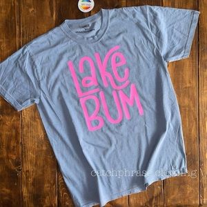 Lake bum t-shirt